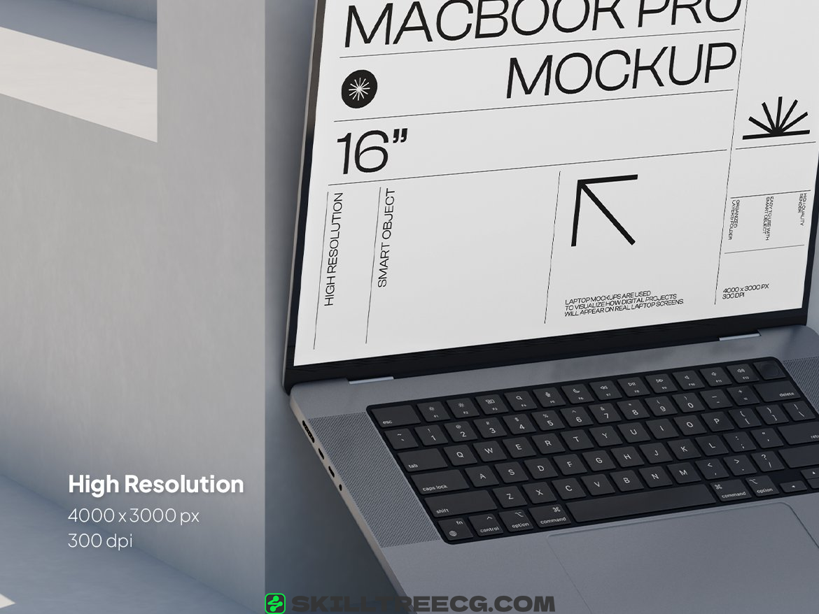 图片[4]-Laptop Mockup（624243）-技能树